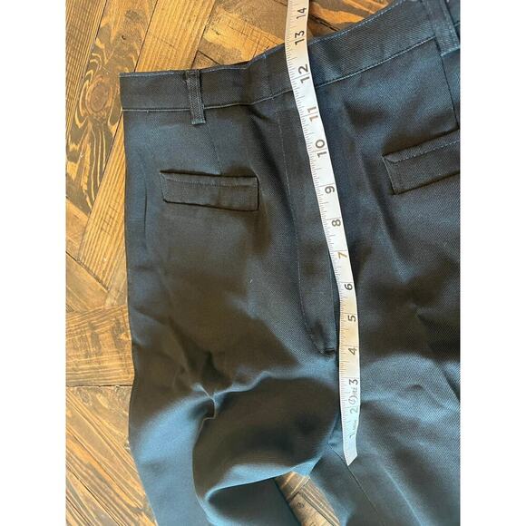 US Navy Women’s 13R Black Enlisted Service Uniform Dress Slacks Military Neutral - Picture 6 of 8